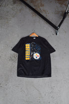 Vintage 90s NFL Pittsburgh Steelers Tee (XL) - Retrospective Store