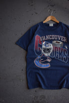 Vintage 90s NHL Vancouver Canucks Tee (M) - Retrospective Store