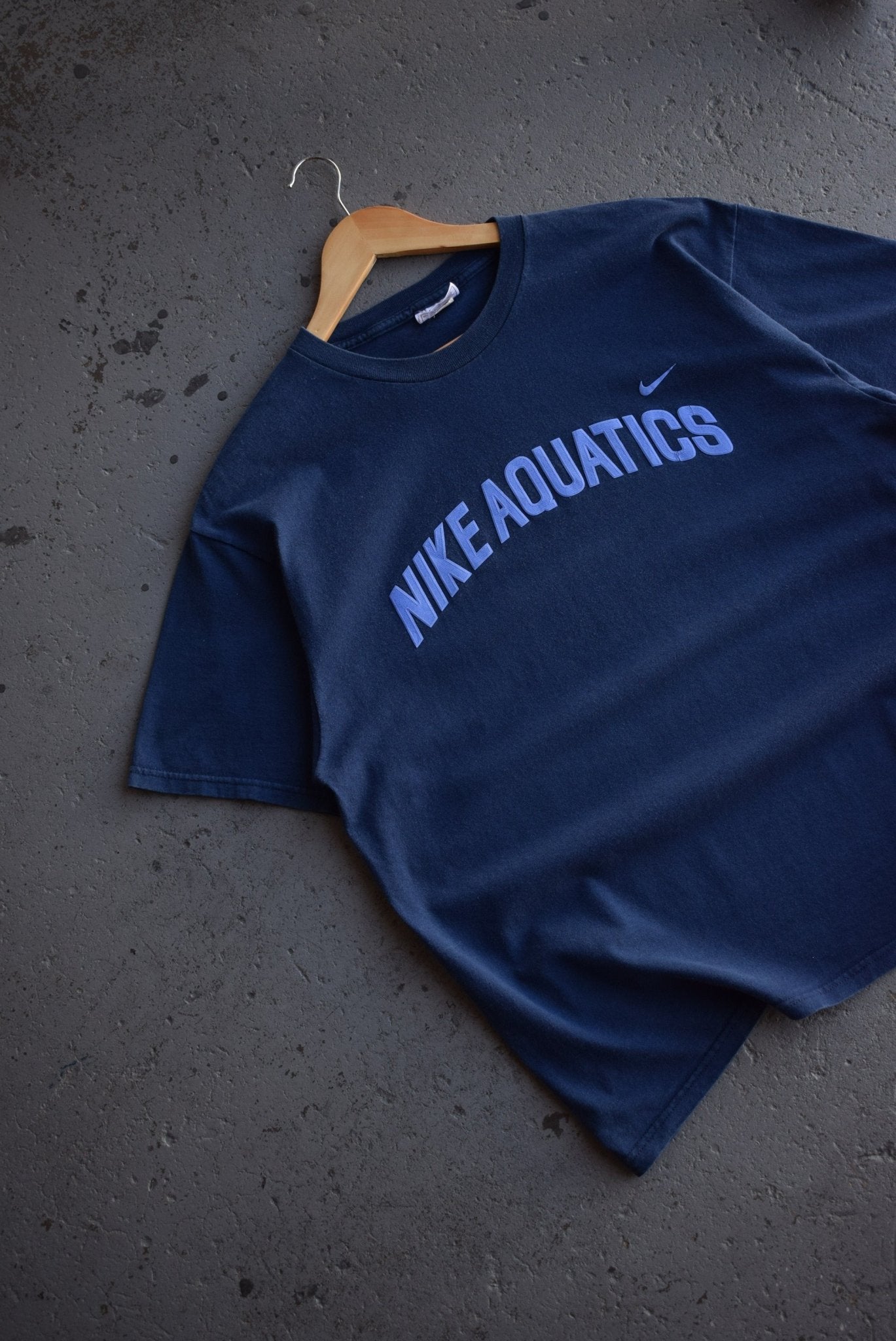 Vintage 90s Nike Aquatics Tee (L) - Retrospective Store