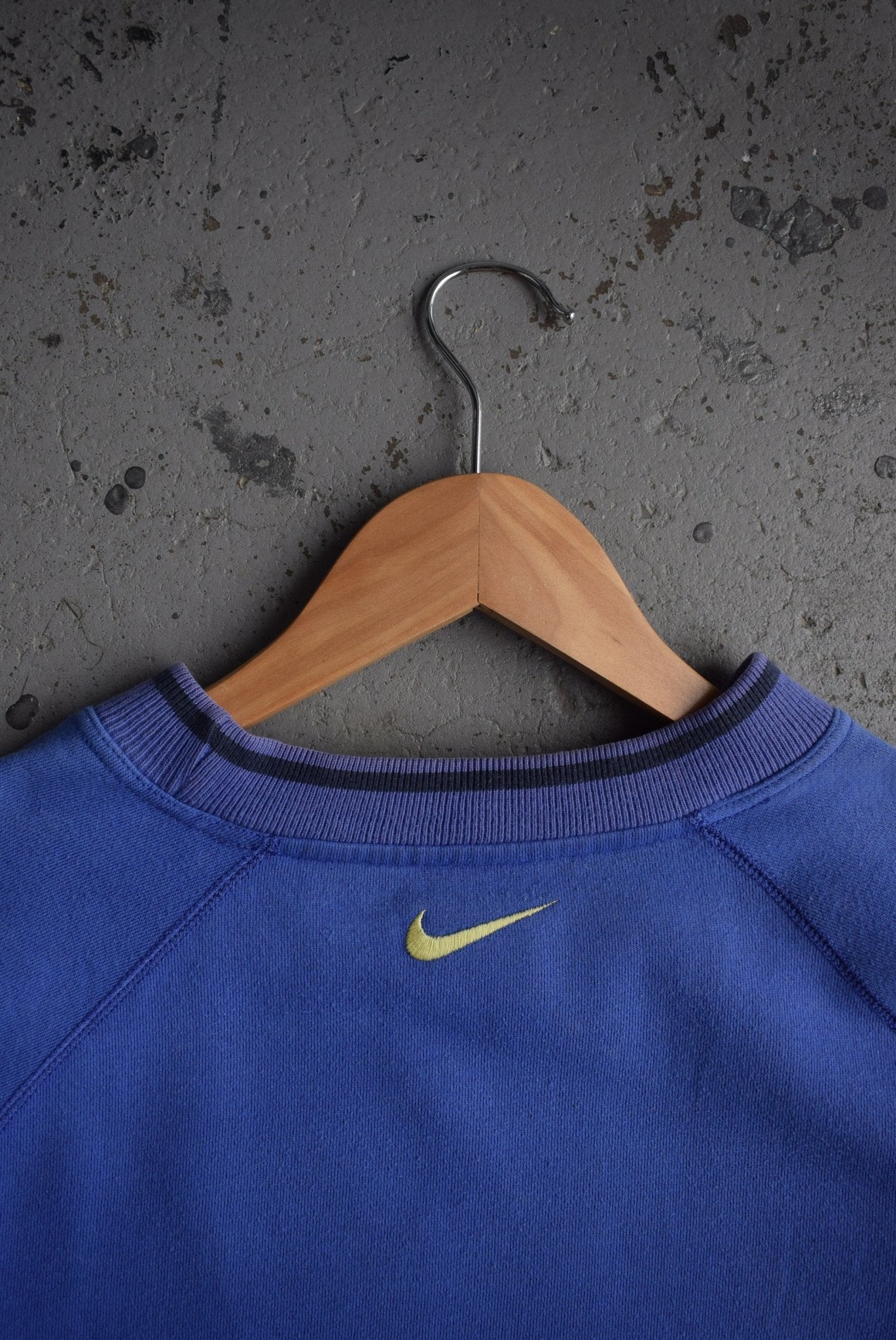 Vintage 90s Nike Big Swoosh Embroidered Crewneck (L/XL) - Retrospective Store