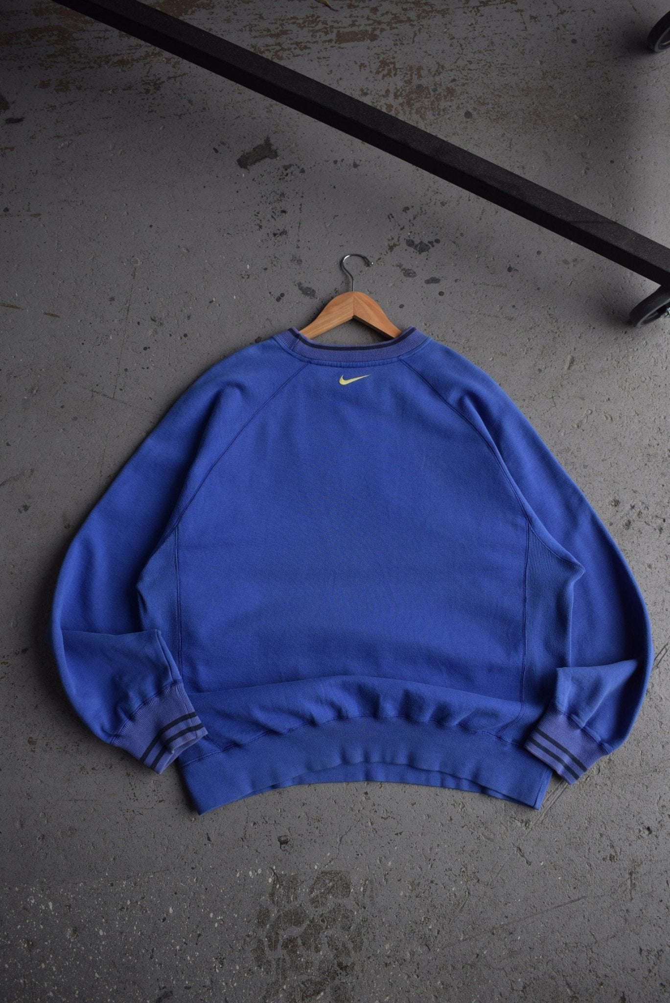 Vintage 90s Nike Big Swoosh Embroidered Crewneck (L/XL) - Retrospective Store