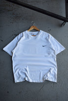 Vintage 90s Nike Classic Logo Tee (M/L) - Retrospective Store