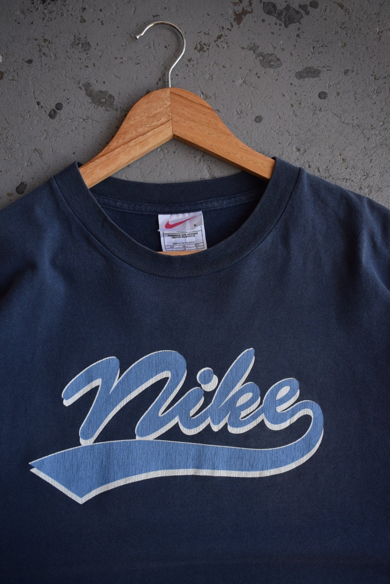 Vintage 90s Nike Spellout Tee (XL) - Retrospective Store