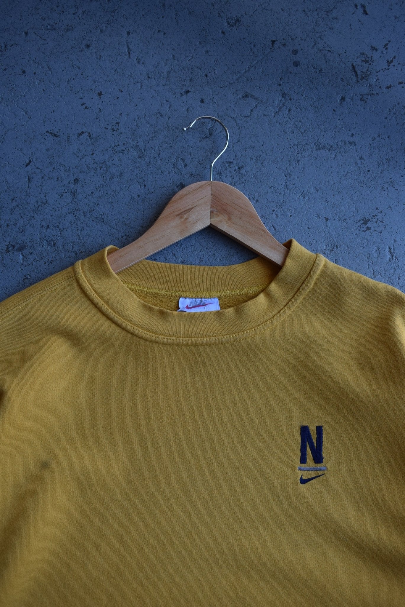 Vintage 90s Nike Swoosh Embroidered Crewneck (XL/XXL) - Retrospective Store