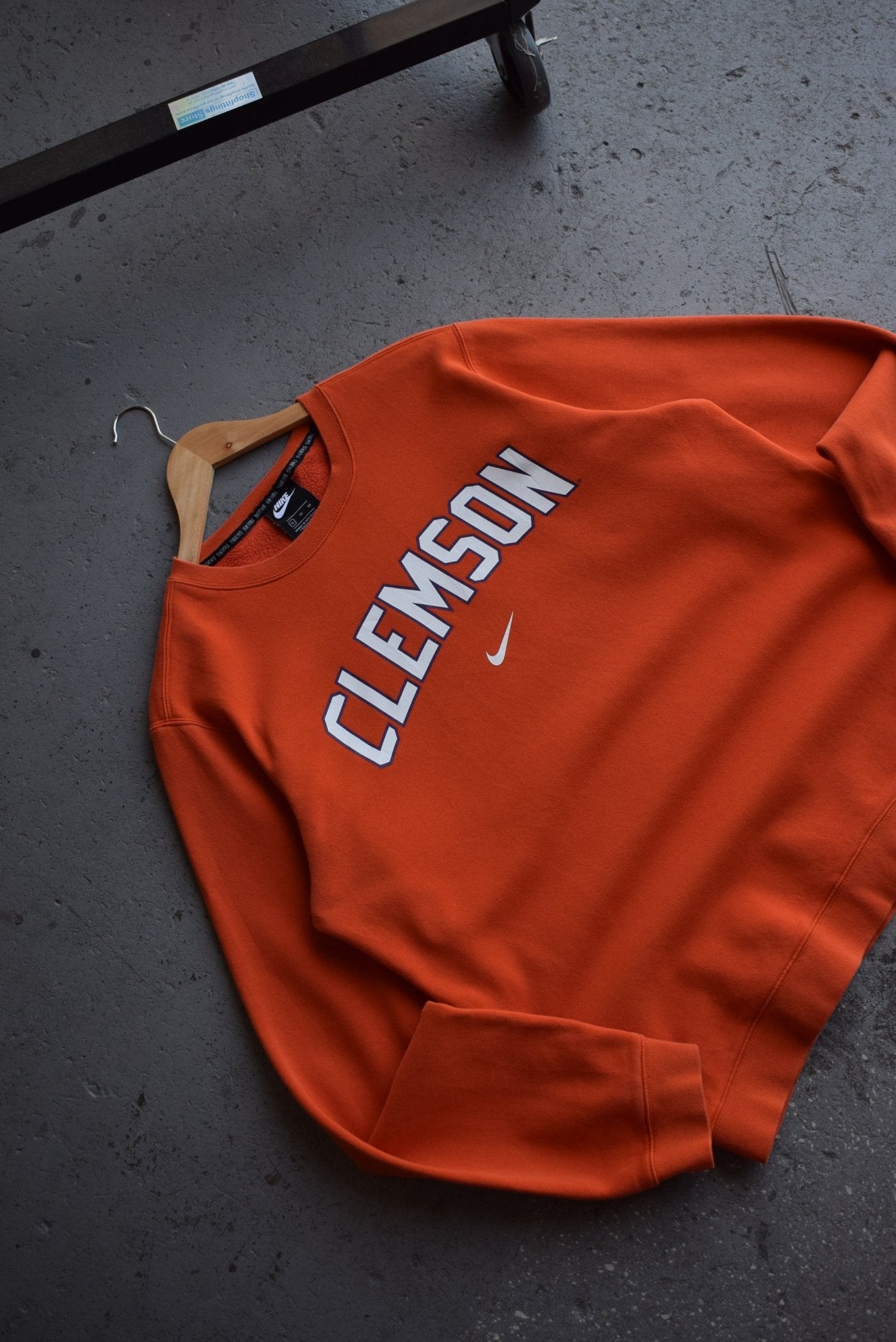 Vintage 90s Nike x Clemson University Crewneck (L) - Retrospective Store