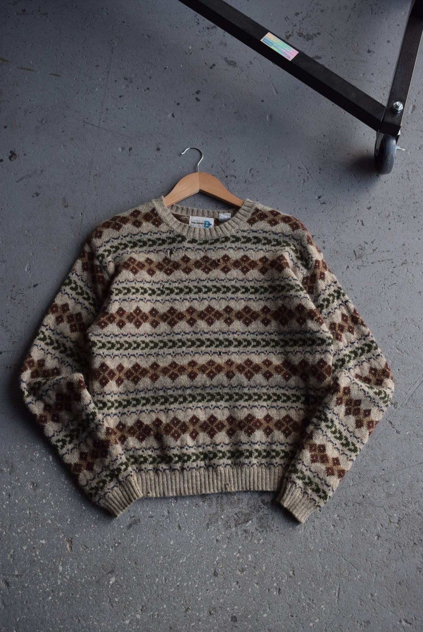 Vintage 90s 'Paul Harris Design' Knitted Sweter (S/M) - Retrospective Store