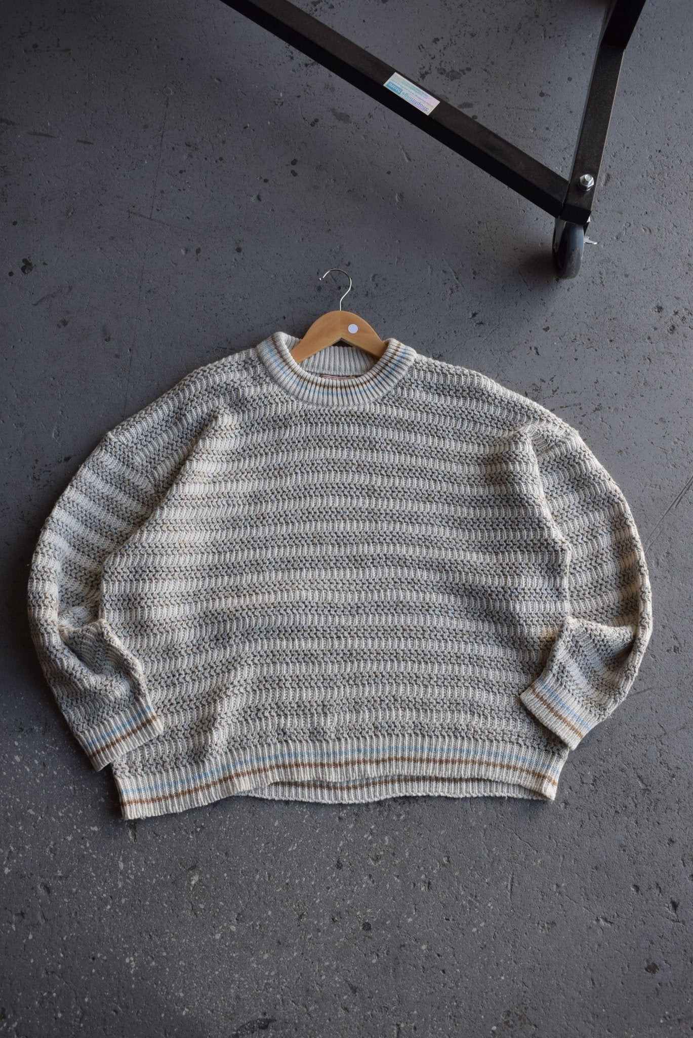 Vintage 90s 'Privata Winter' Knitted Sweater (L) - Retrospective Store