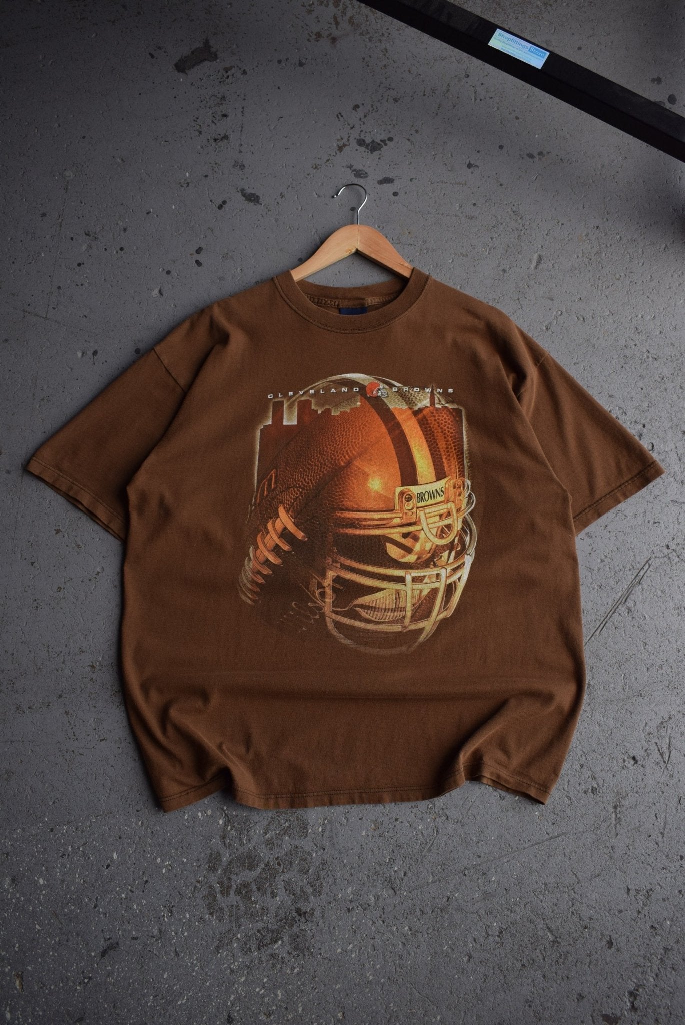 Vintage 90s Pro Player x NFL Cleveland Browns Tee (XL) - Retrospective Store