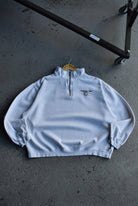 Vintage 90s Protection Plus Embroidered Quarter Zip (L/XL) - Retrospective Store