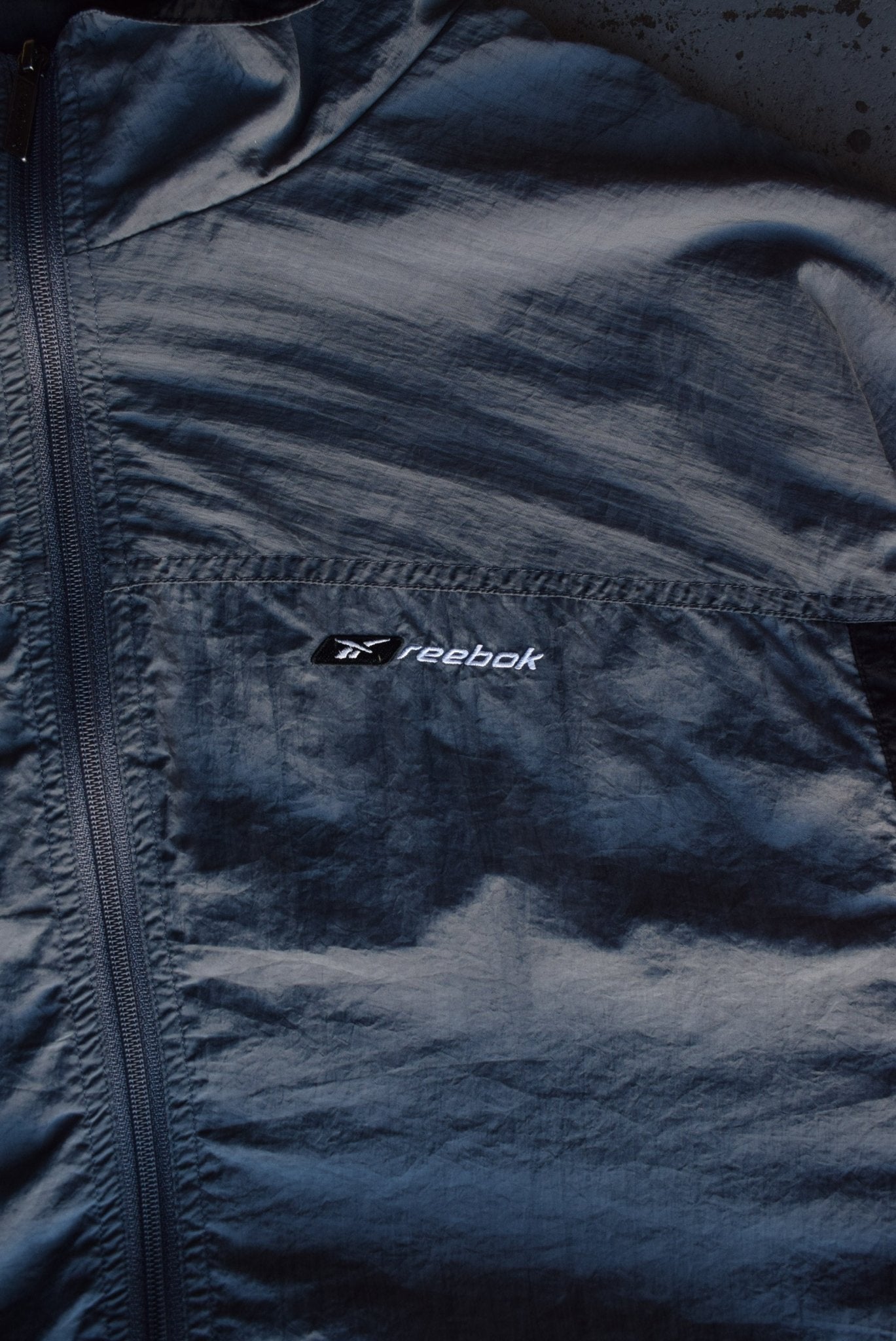 Vintage 90s Reebok Classic Logo Embroidered Jacket (XXL) - Retrospective Store