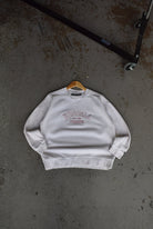 Vintage 90s Russell Athletic Embroidered Spellout Crewneck (S/M) - Retrospective Store