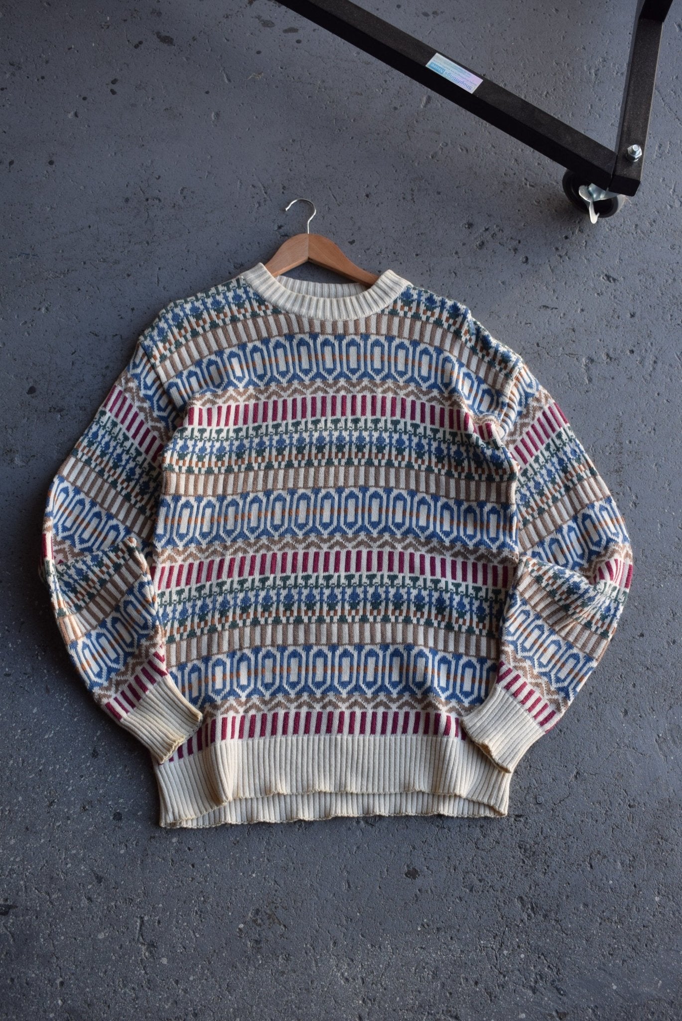 Vintage 90s 'Sears Roebuck' Knitted Sweater (M) - Retrospective Store