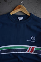 Vintage 90s Sergio Tacchini Embroidered Crewneck (M) - Retrospective Store