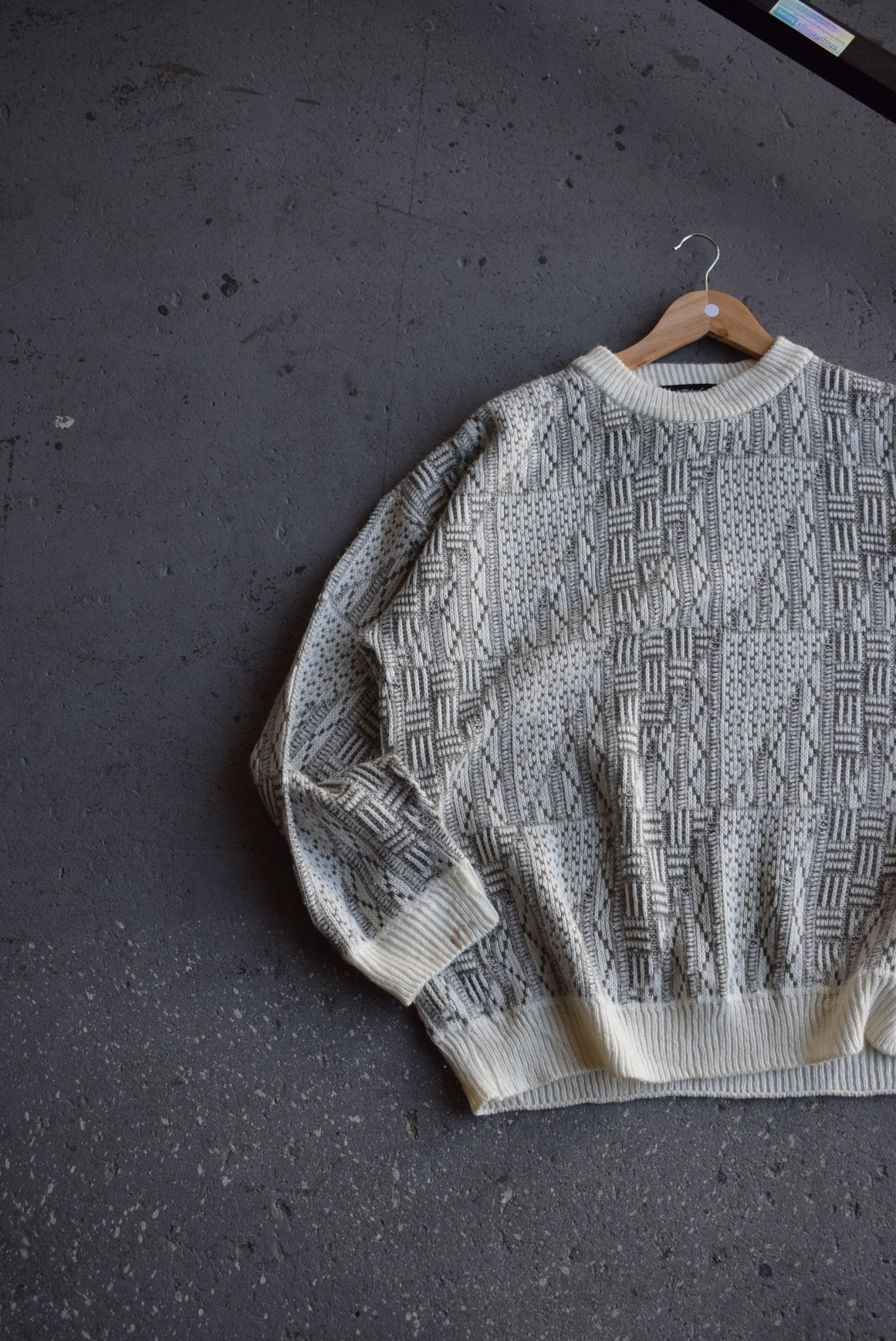 Vintage 90s 'St. Michael' Knitted Sweater (L/XL) - Retrospective Store