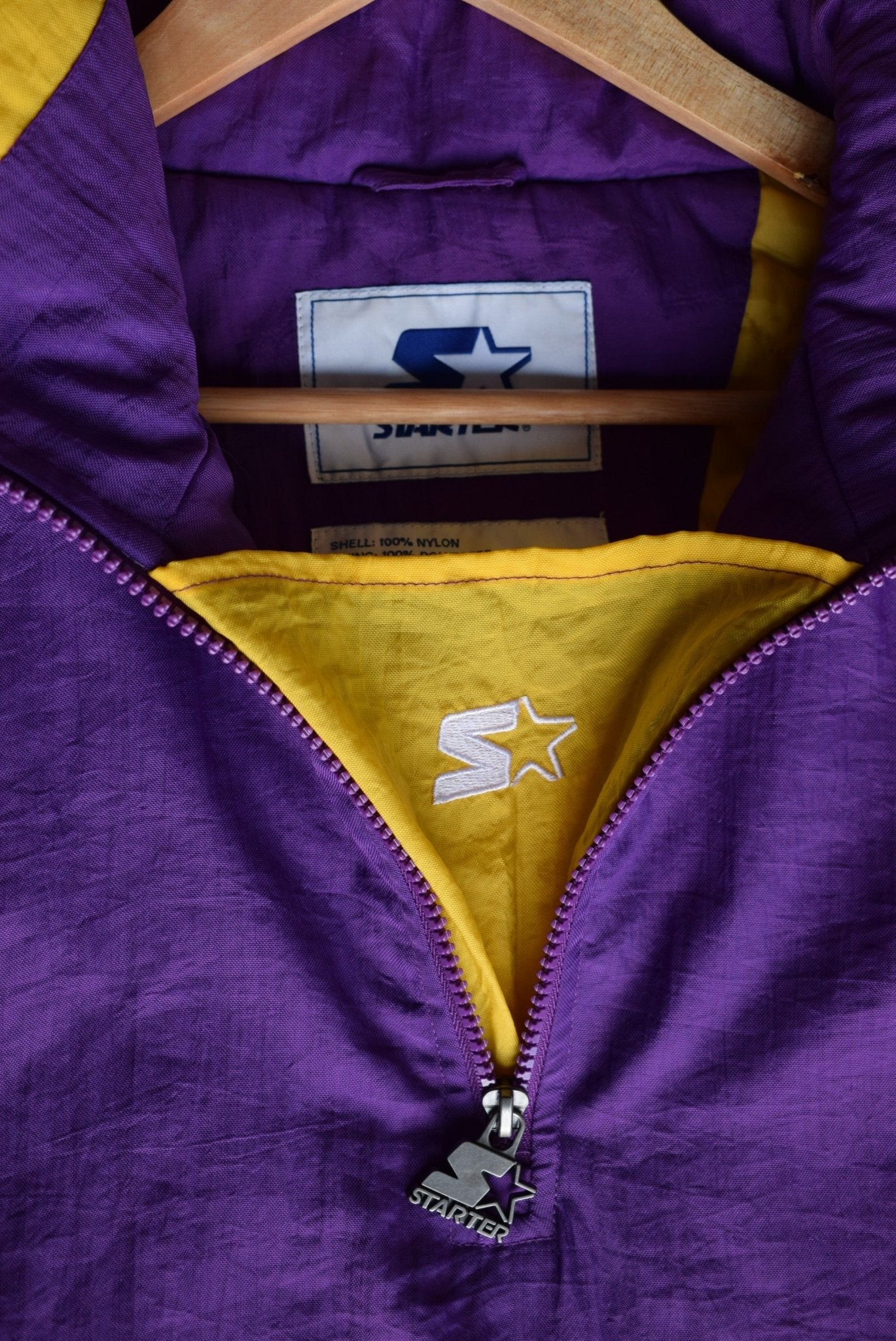 Lakers vintage starter jacket best sale