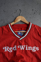 Vintage 90s Starter x NHL Detroit Red Wings Pullover Jacket (XXL) - Retrospective Store