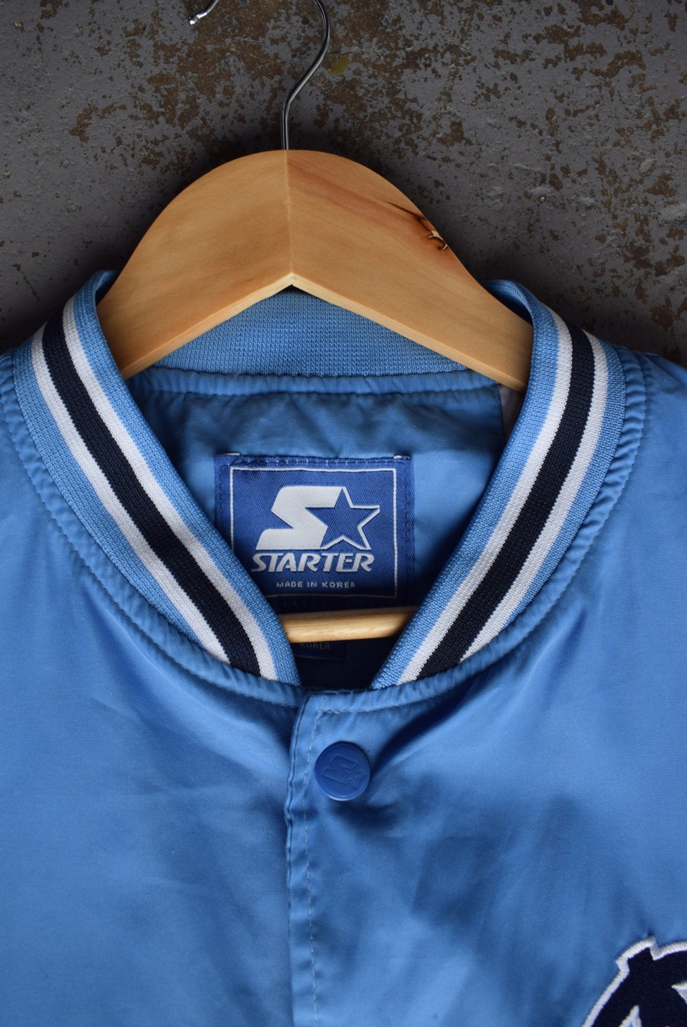 Vintage 90s Starter x University of North Carolina Jacket (XL) - Retrospective Store