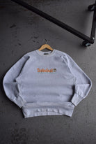 Vintage 90s Timberland Weathergear Embroidered Spellout Crewneck (XL) - Retrospective Store