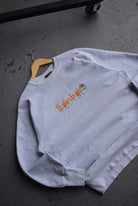 Vintage 90s Timberland Weathergear Embroidered Spellout Crewneck (XL) - Retrospective Store