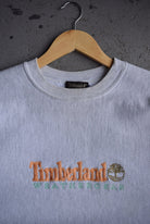 Vintage 90s Timberland Weathergear Embroidered Spellout Crewneck (XL) - Retrospective Store