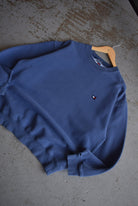 Vintage 90s Tommy Hilfiger Embroidered Crewneck (L) - Retrospective Store