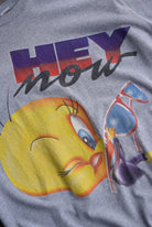 Vintage 90s Tweety Bird 'Hey Now' Tee (XL) - Retrospective Store