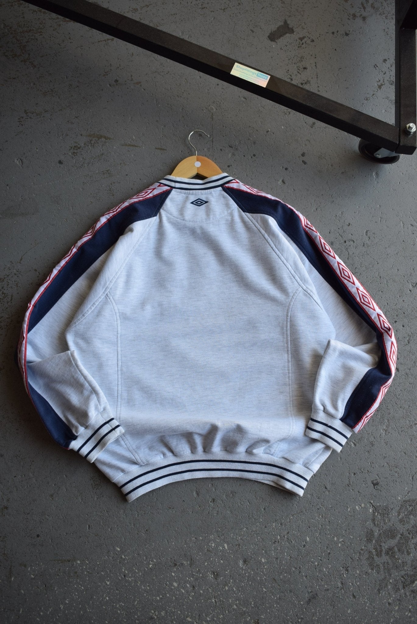 Vintage 90s Umbro Embroidered Spellout Crewneck (M) - Retrospective Store