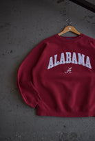 Vintage 90s University of Alabama Embroidered Crewneck (M) - Retrospective Store