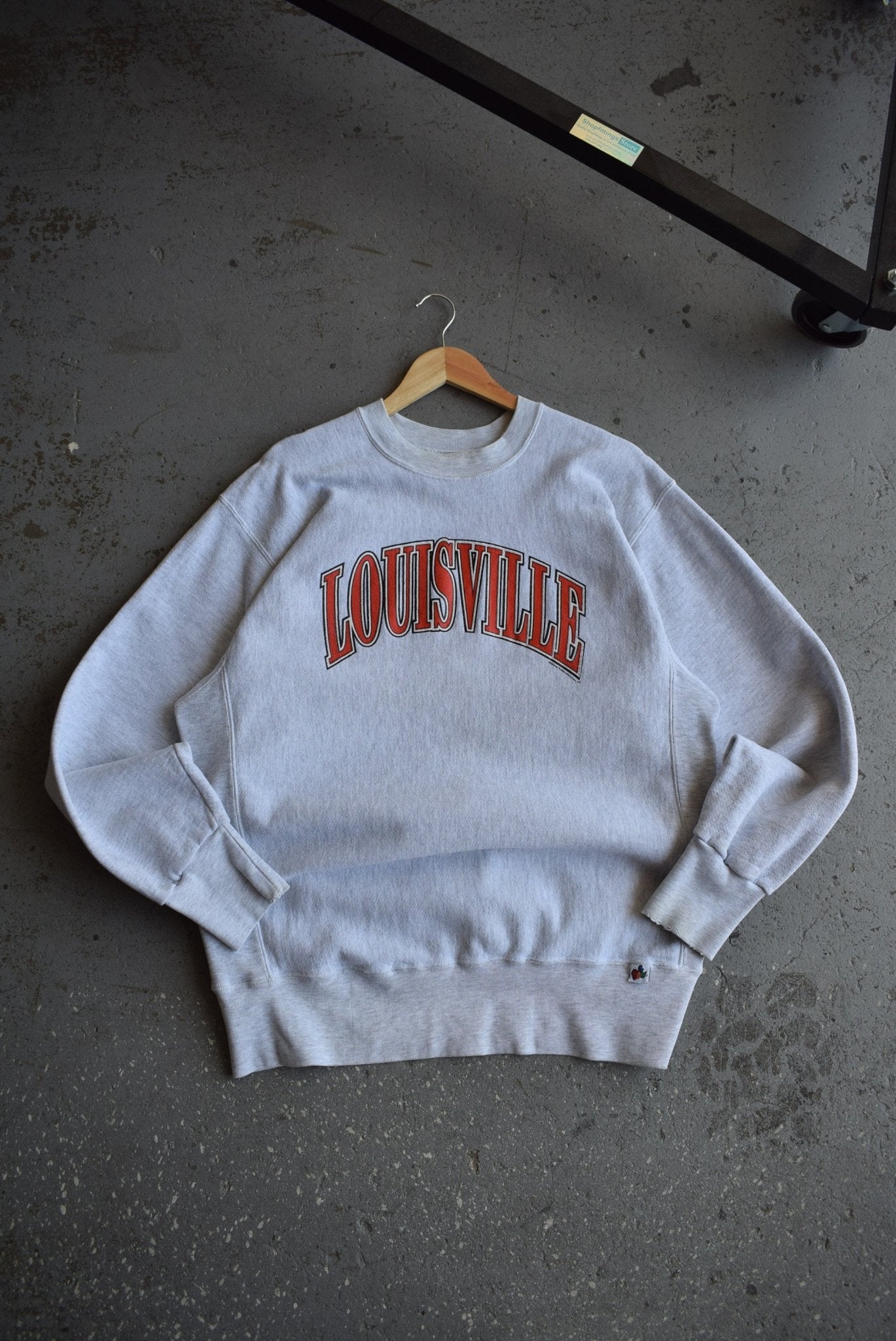 Vintage 90s University of Louisville Crewneck (L/XL) - Retrospective Store