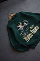 Vintage 90s University of Notre Dame Crewneck (L) - Retrospective Store