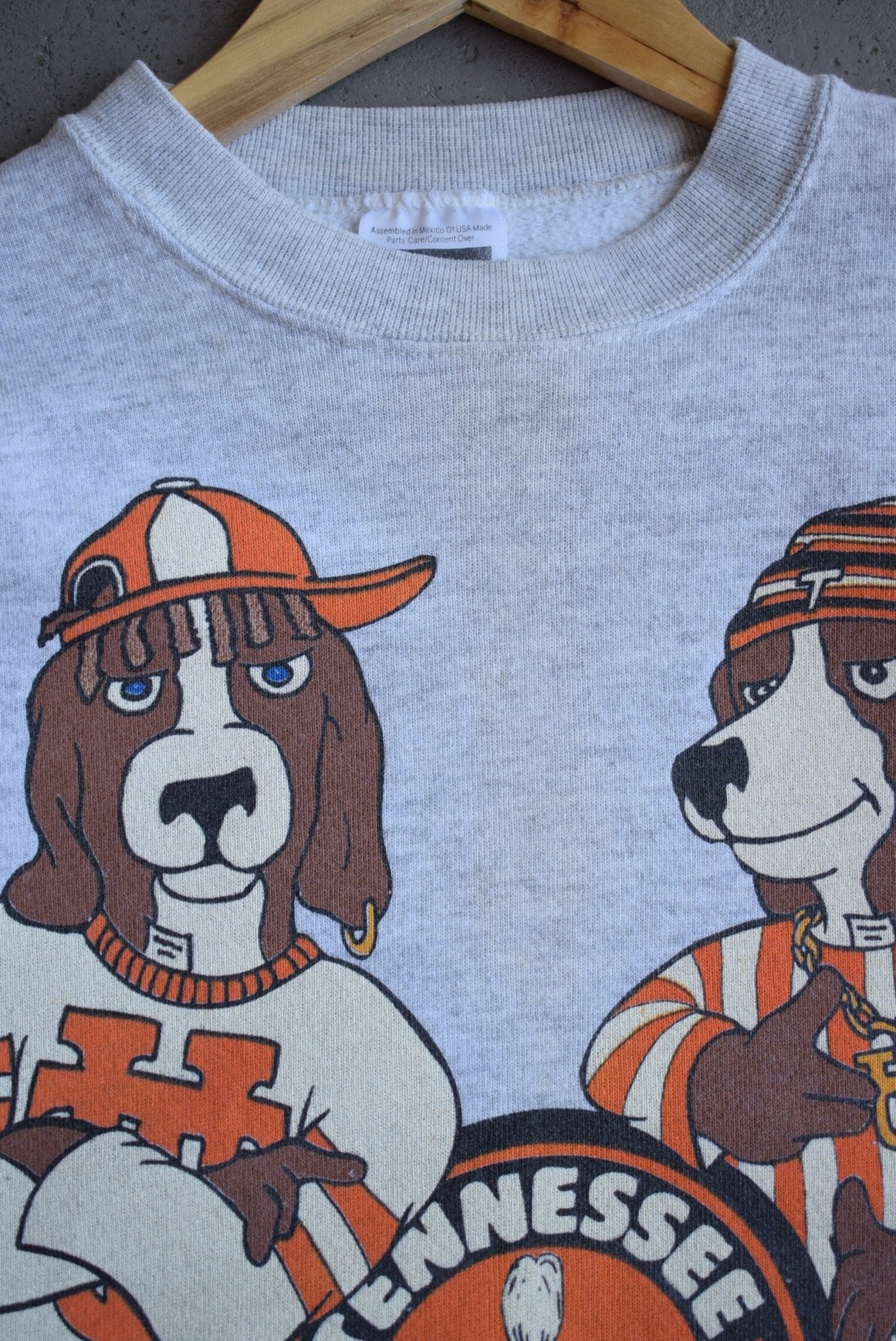 Vintage 90s University of Tennessee Dog Pound Crewneck (M) - Retrospective Store