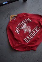 Vintage 90s University of Wisconsin Badgers Crewneck (M/L) - Retrospective Store