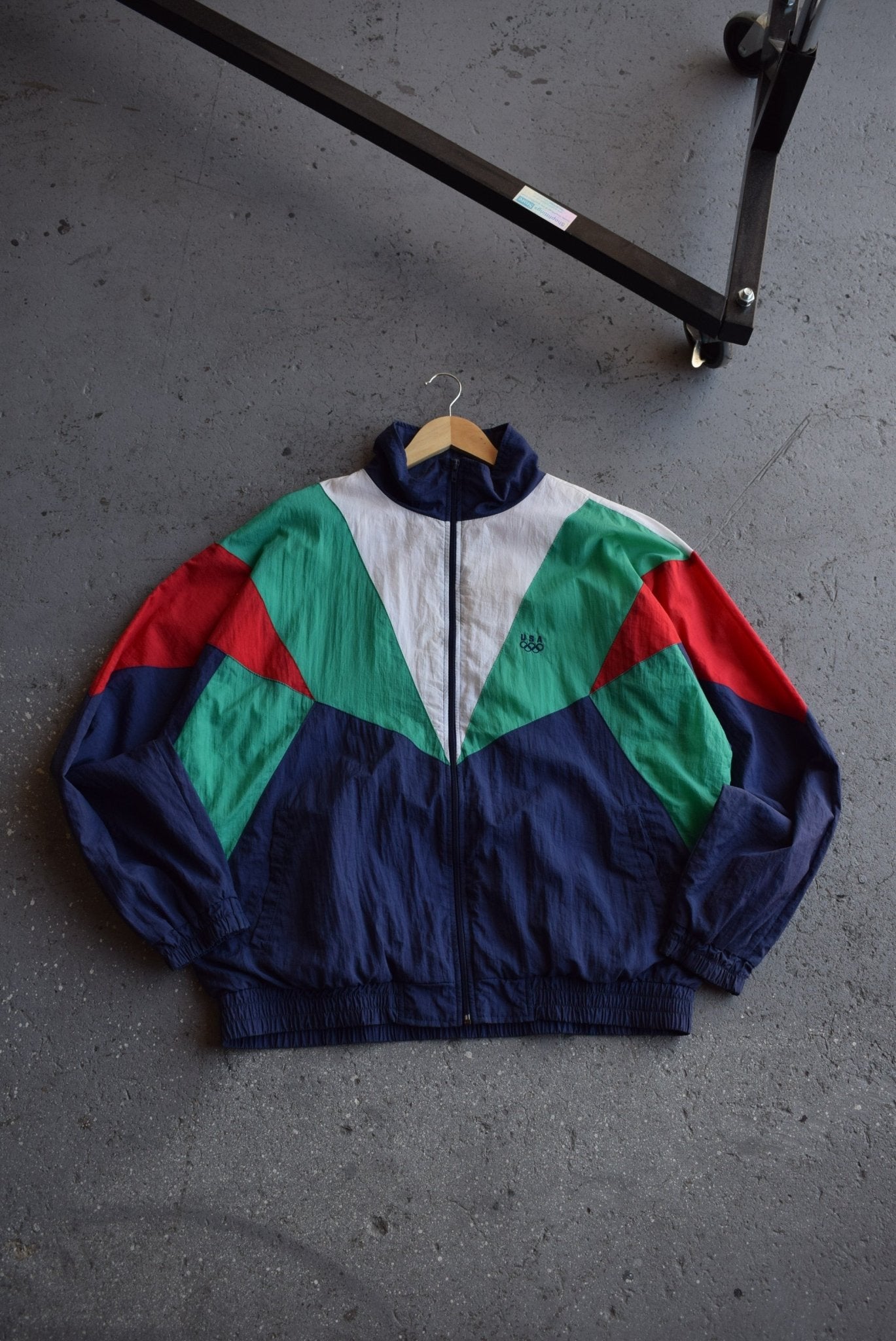 Vintage 90s USA Olympic Team Jacket (XL) - Retrospective Store