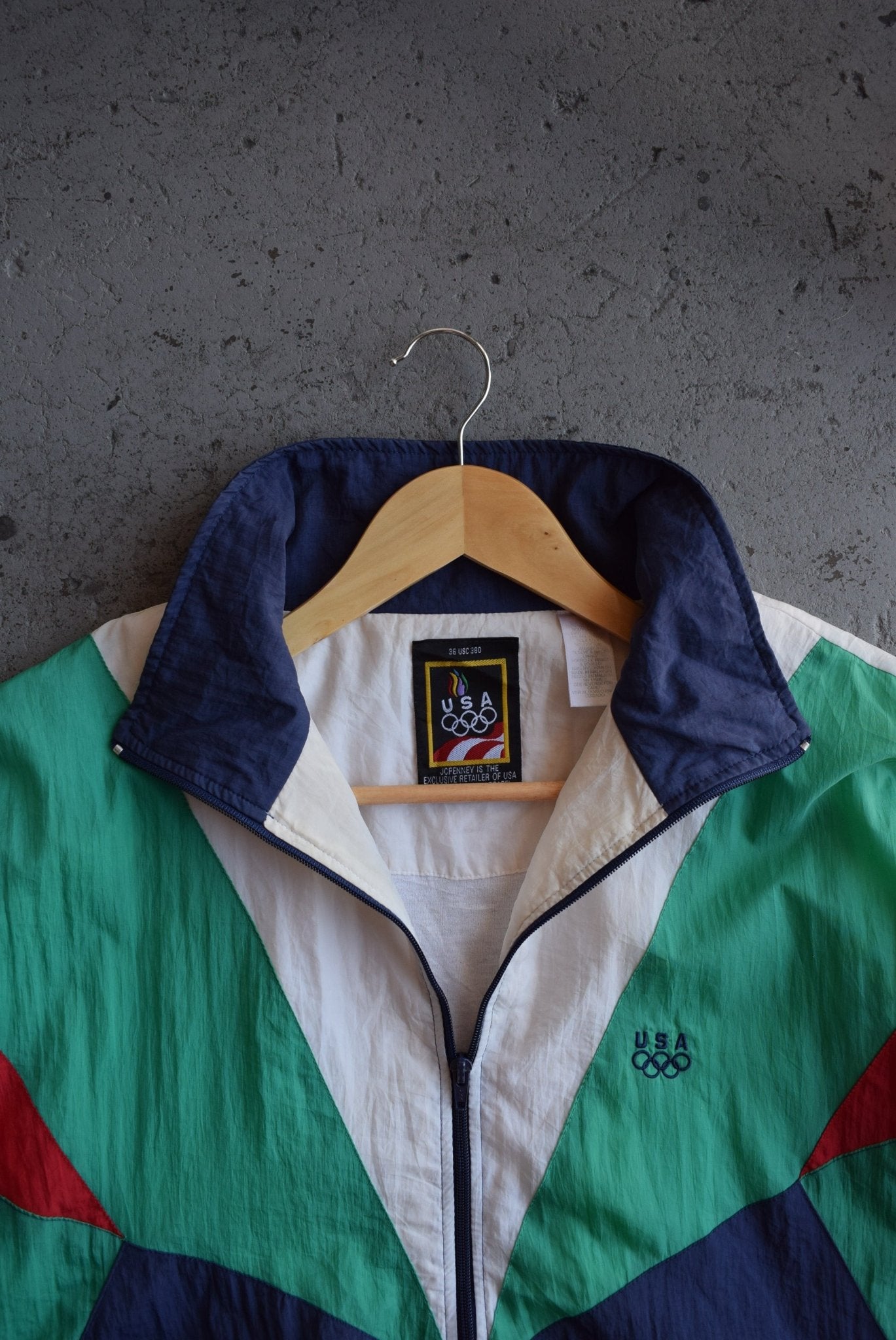 Vintage popular USA Windbreaker Jacket