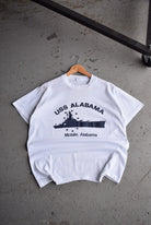 Vintage 90s USS Alabama Navy Tee (L) - Retrospective Store