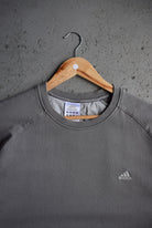 Vintage Adidas Classic Logo Embroidered Crewneck (XL) - Retrospective Store