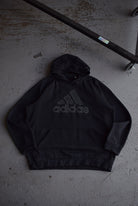 Vintage Adidas Embroidered Spellout Hoodie (L) - Retrospective Store