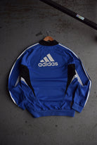 Vintage Adidas x Chelsea Football Club Mockneck Training Shirt (L) - Retrospective Store