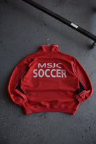 Vintage Adidas x MSJC Soccer Embroidered Quarter Zip (L) - Retrospective Store