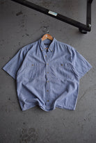 Vintage Box Office Cropped Button Up (M) - Retrospective Store