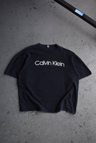 Vintage Calvin Klein Spellout Tee (M) - Retrospective Store