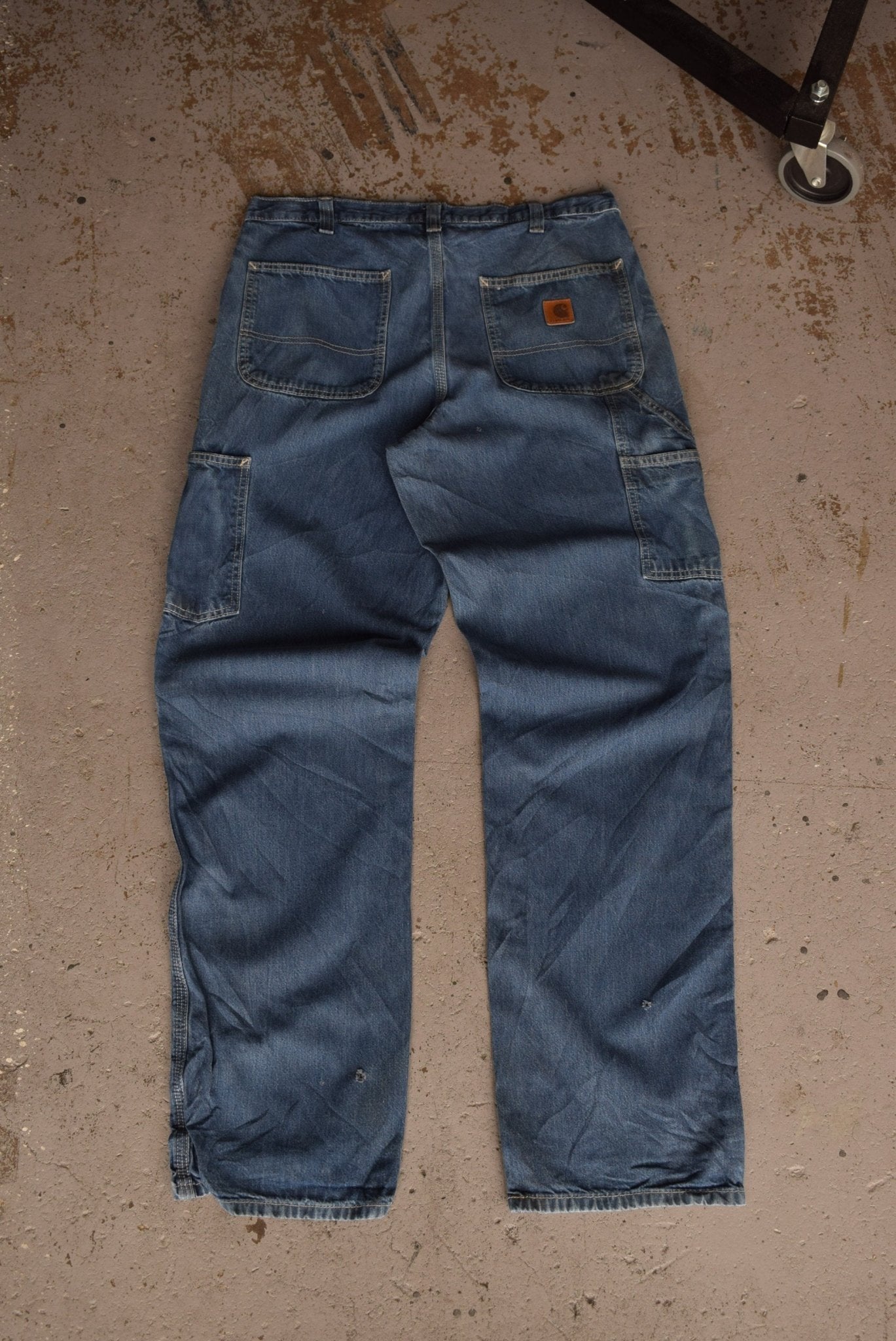 Vintage Carhartt authentic Washed Denim Carpenter Jeans