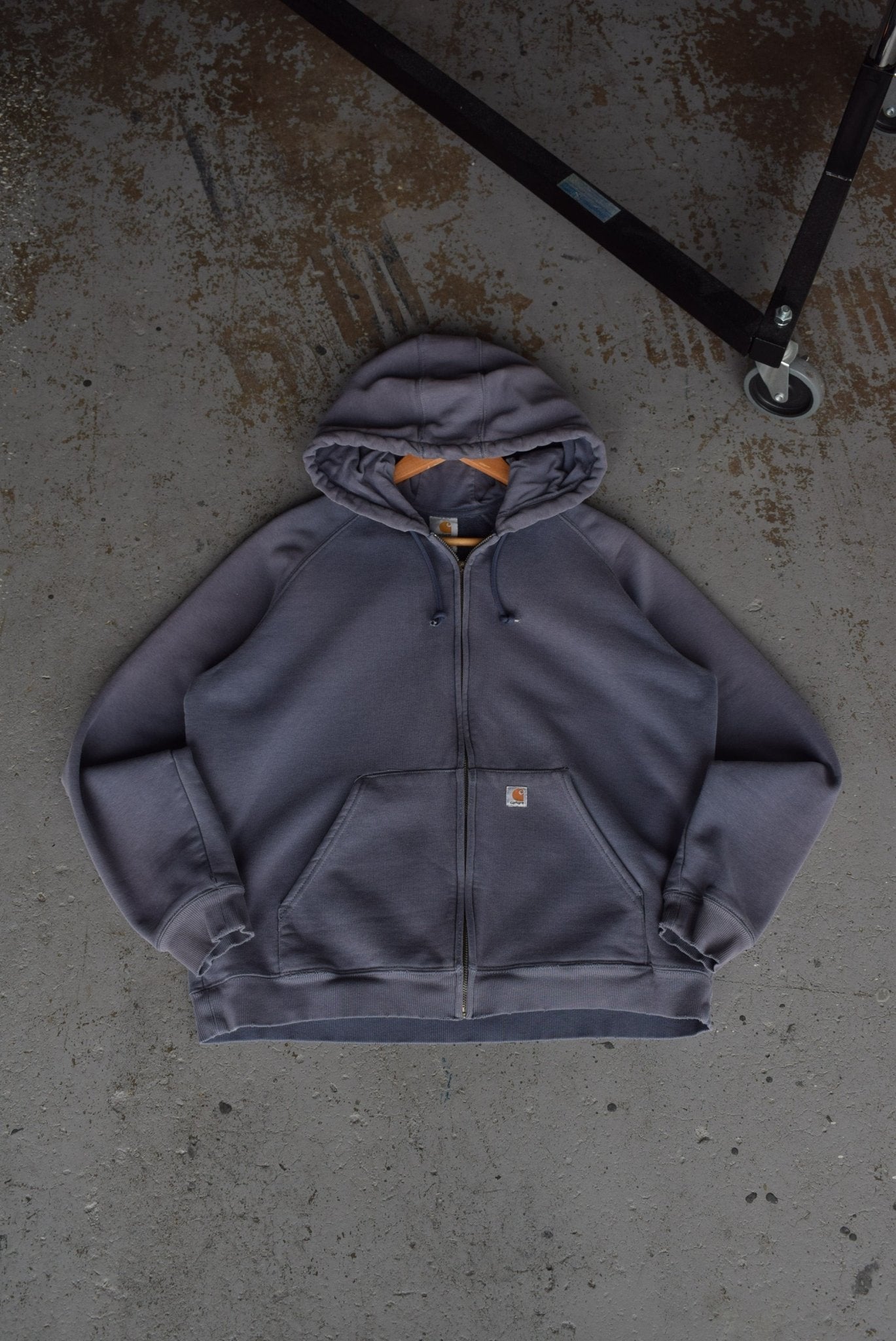 Vintage Carhartt Classic Logo Full Zip Hoodie (S/M) - Retrospective Store