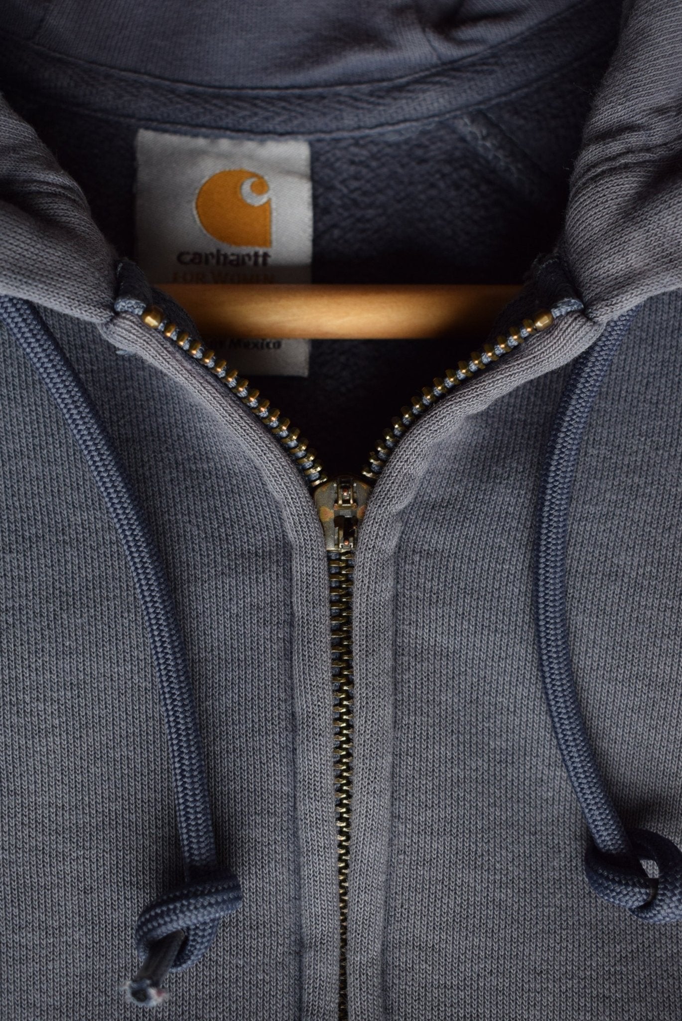 Vintage Carhartt Classic Logo Full Zip Hoodie (S/M) - Retrospective Store