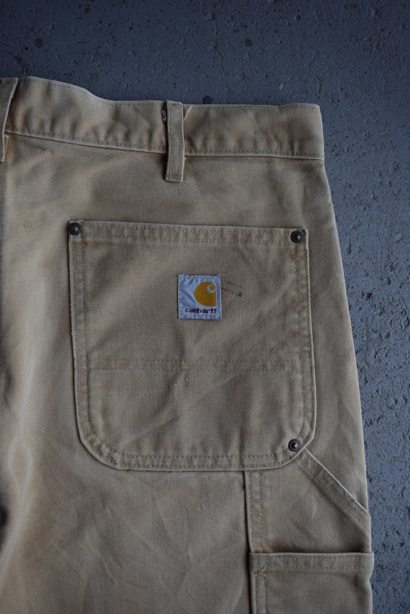 Vintage Carhartt Double - Knee Carpenter Pants (34) - Retrospective Store