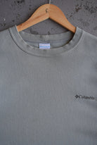 Vintage Columbia Classic Logo Embroidered Crewneck (XL) - Retrospective Store