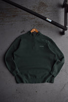 Vintage Columbia Classic Logo Embroidered Quarter Zip (XL) - Retrospective Store