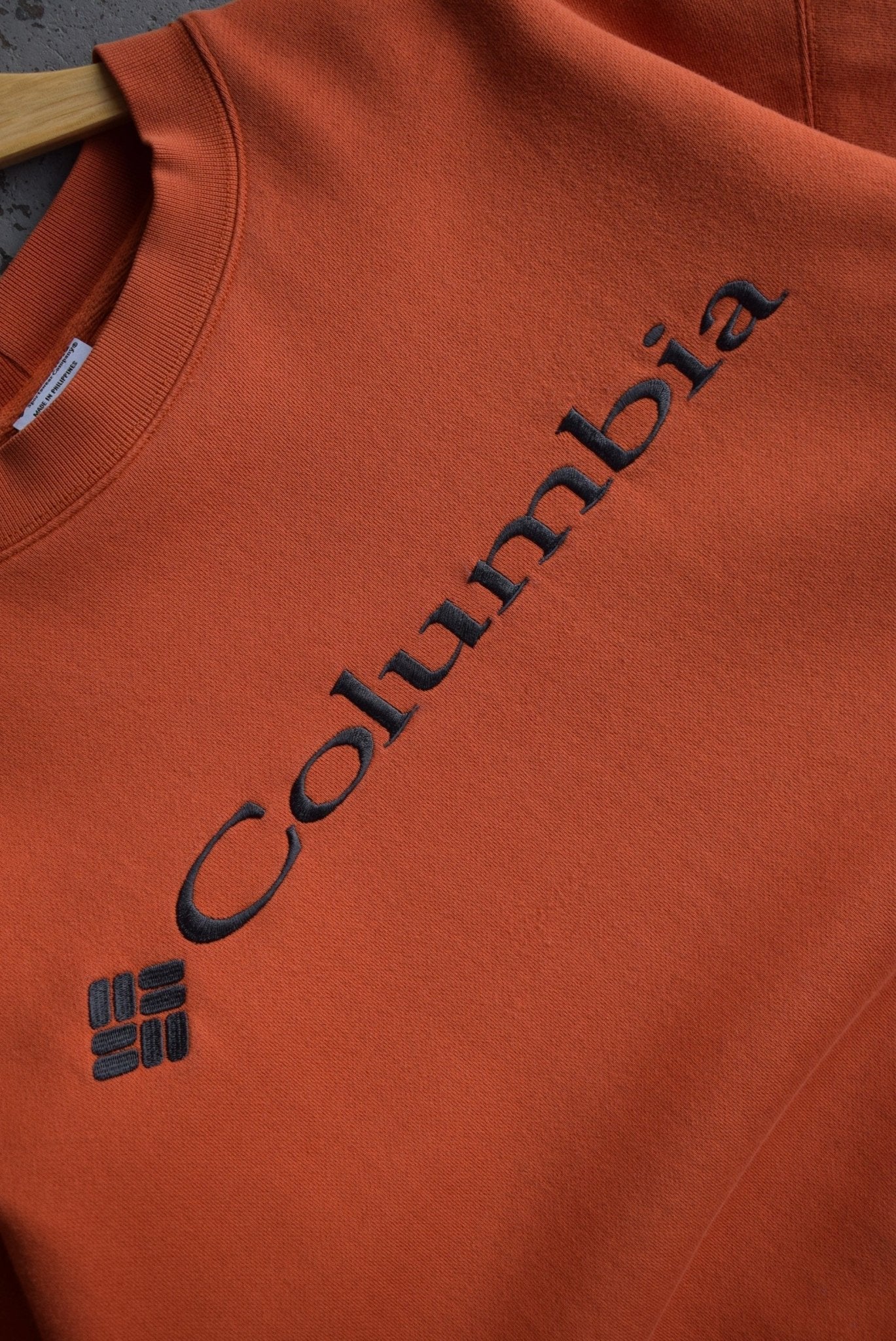 Vintage Columbia Spellout Crewneck (M) - Retrospective Store