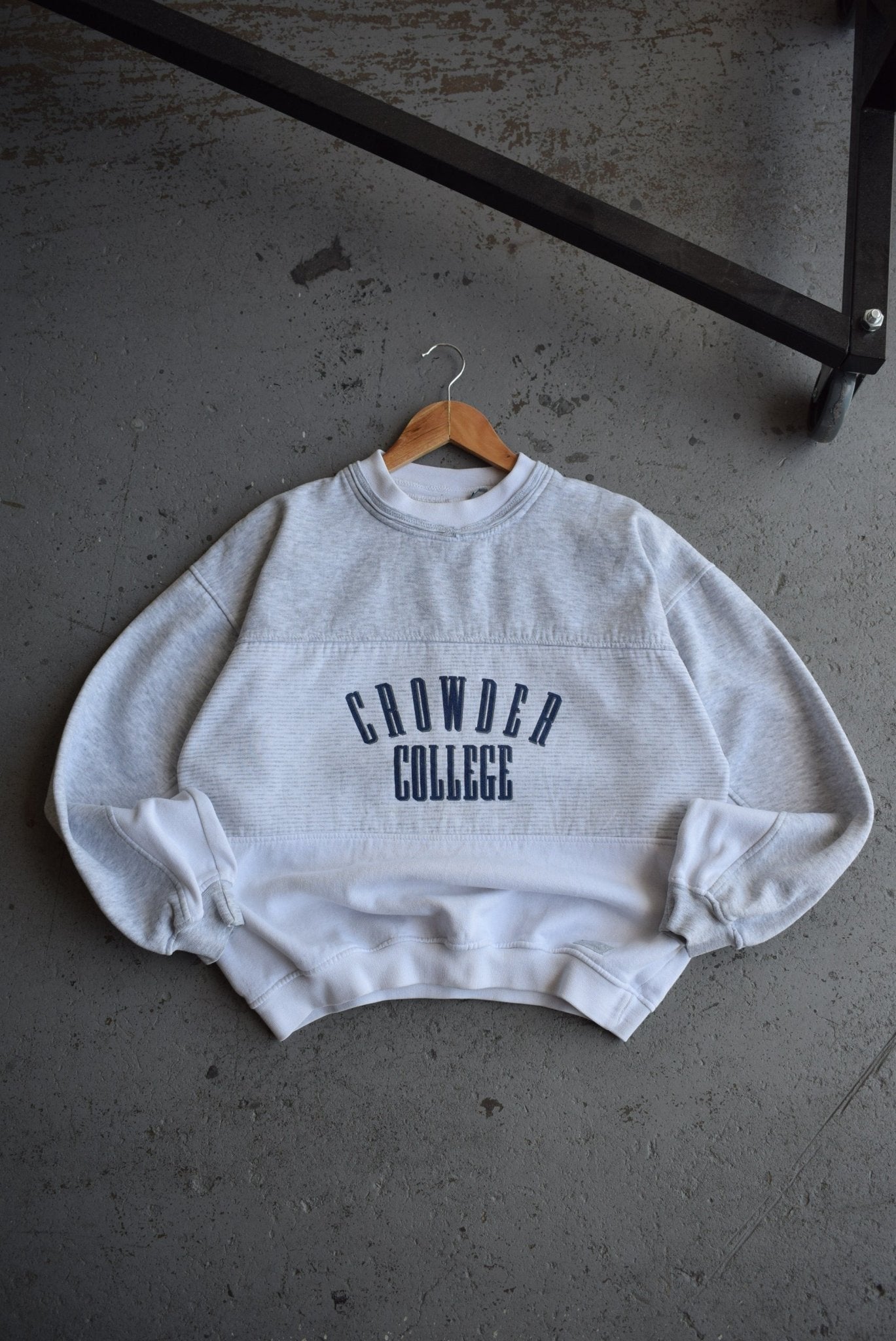 Vintage Crowder College Crewneck (M) - Retrospective Store