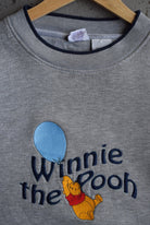 Vintage Disney x Winnie The Pooh Embroidered Crewneck (L) - Retrospective Store